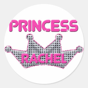 Adesivo Redondo Princesa Rachel