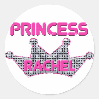 Adesivo Redondo Princesa Rachel