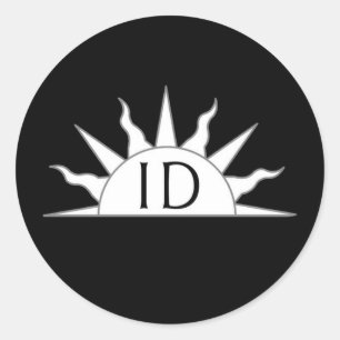 Adesivo Redondo Principado de Insulae Draconis Crachá