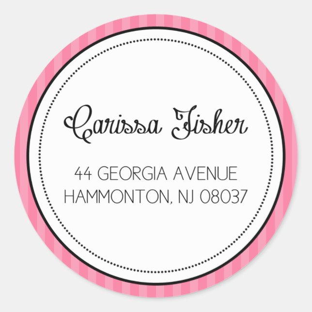 Adesivo Redondo privado (Frente)