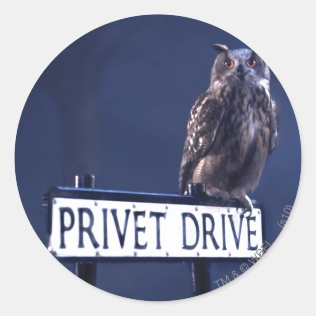 Adesivo Redondo Privet Drive (Frente)