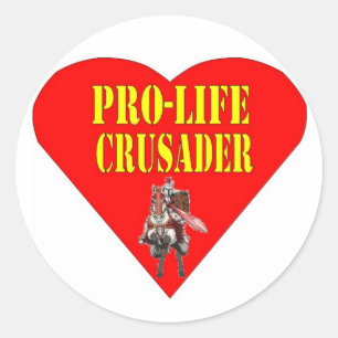 ADESIVO REDONDO PRO LIFE CRUSADER
