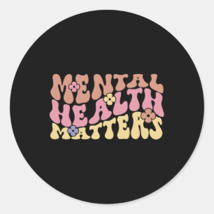 Adesivo Redondo Problemas De Saúde Acabam Com O Estigma 2
