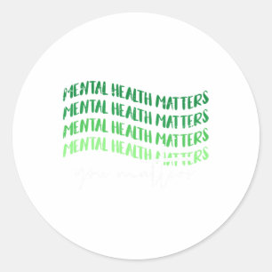 Adesivo Redondo Problemas de saúde Sensibilização Conselheiro guer