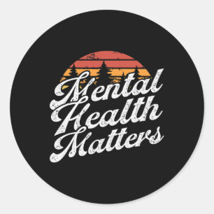 Adesivo Redondo Problemas de saúde - Sensibilização para a doença 