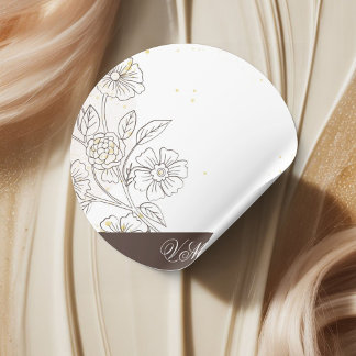 Adesivo Redondo Procurando Casamento por Amor