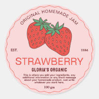 Produto caseiro de morango de Fruta de vindima