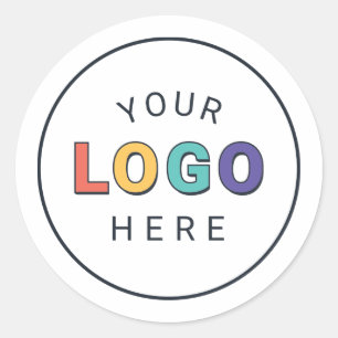 Adesivo Redondo Produto Promocional Personalizado com Logotipo da