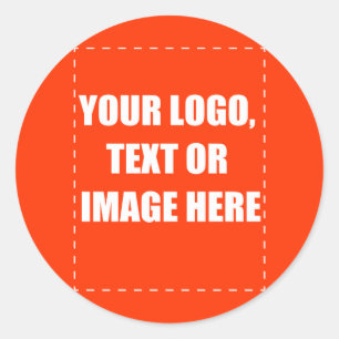 Adesivo Redondo Produtos de Custume