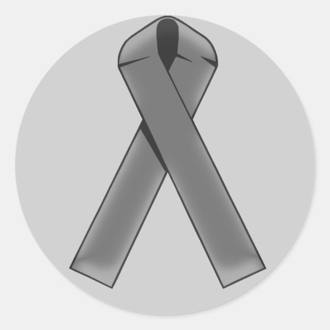 Adesivo Redondo Produtos de fita prateada (Frente)