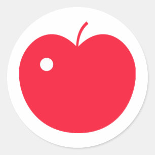 Adesivo Redondo Produtos & design de Apple!