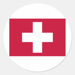 Adesivo Redondo Produtos e Designs da Cruz Vermelha!