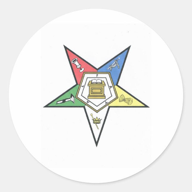 Adesivo Redondo Produtos O.E.S. (Frente)