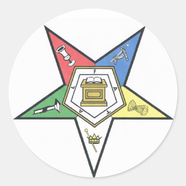 Adesivo Redondo Produtos O.E.S. (Frente)