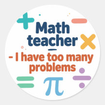 Professor de Matemática — Tenho Muitos Problemas