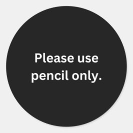 Adesivo Redondo Professora Formando Stickers - branco sobre preto