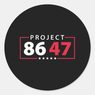 Adesivo Redondo Projeto 8647 Resiste à sutil Foxtrot Delta Tango P