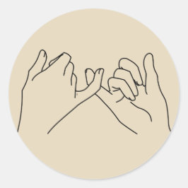 Adesivo Redondo promessa pequena