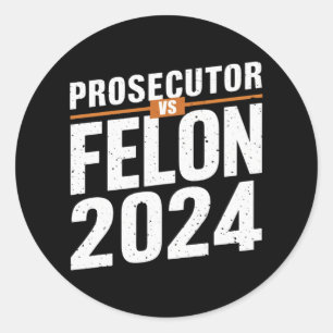 Adesivo Redondo Promotor Vs Criminoso 2024