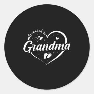 Adesivo Redondo Promovida a Avó Em Breve Avózinha Nova Gigi F