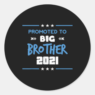 Adesivo Redondo Promovido ao Big Brother 2021 Presente do Big Bro