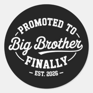 Adesivo Redondo Promovido ao Big Brother Finalmente 2026 Bebê Anún