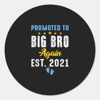 Adesivo Redondo Promovido ao Big Brother novamente 2021| tendência