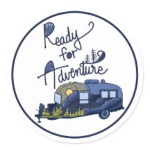 Pronto para Adventure Sticker