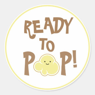 Adesivo Redondo Pronto para Cortar Pop
