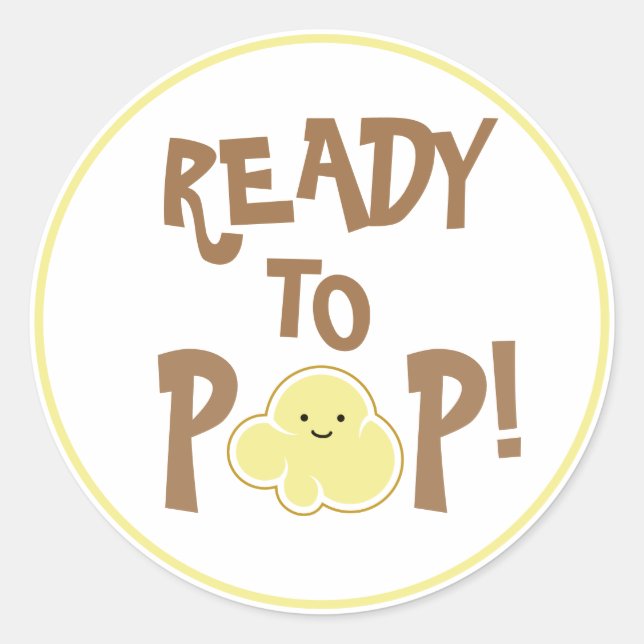 Adesivo Redondo Pronto para Cortar Pop (Frente)