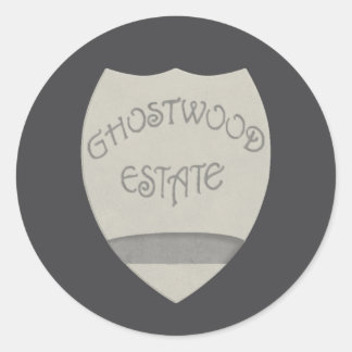 Adesivo Redondo Propriedade Ghostwood