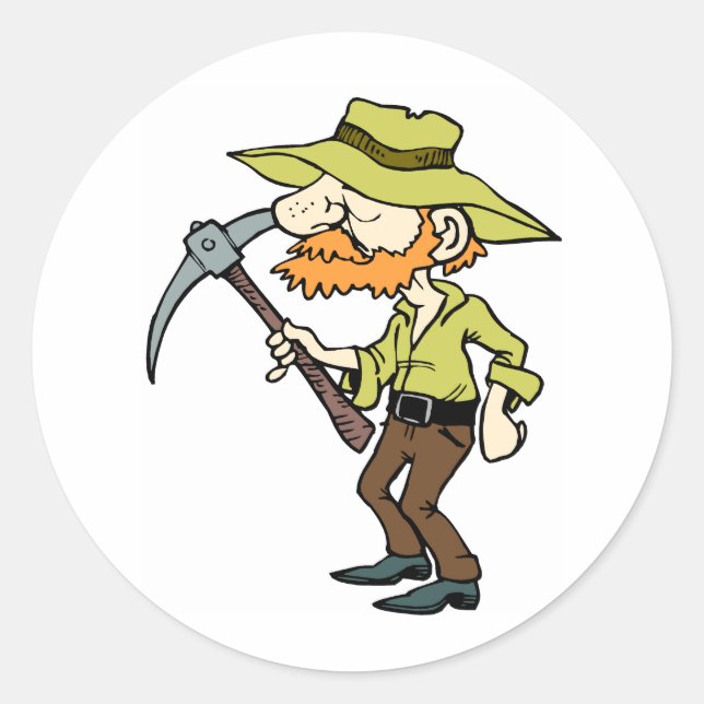 Adesivo Redondo Prospector (Frente)