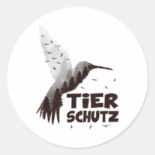 Adesivo Redondo Proteção ambiental Proteção climática