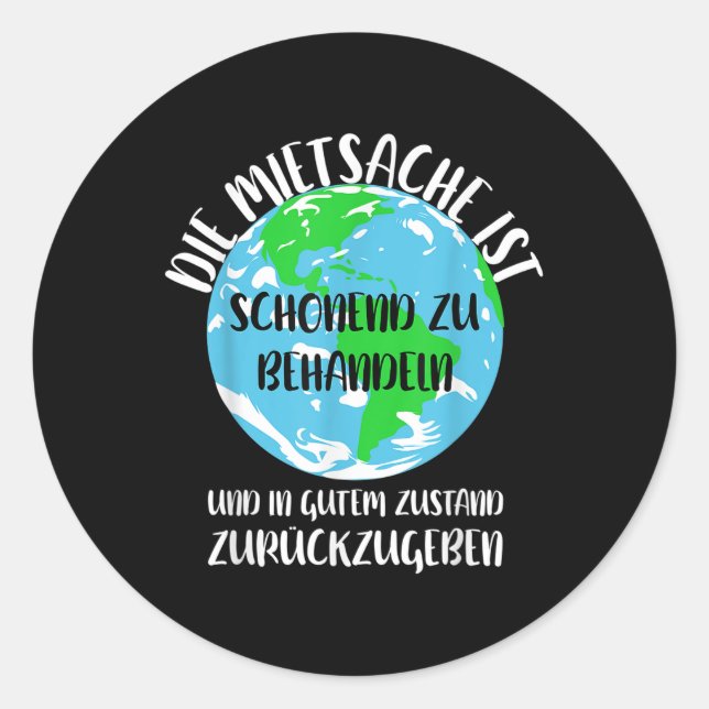 Adesivo Redondo Proteção da Natureza, Aquecimento de Ar Condiciona (Frente)