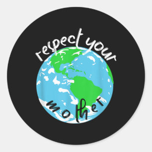 Adesivo Redondo Proteção da Natureza, Aquecimento de Ar Condiciona