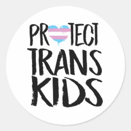ADESIVO REDONDO PROTEGER CRIANÇAS TRANS