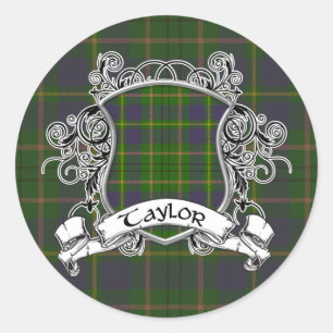 Adesivo Redondo Protetor do Tartan de Taylor