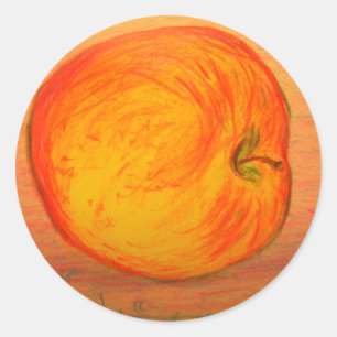 Adesivo Redondo Provence Apple