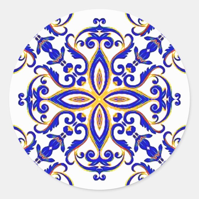 Adesivo Redondo Provincial Francesa (Frente)