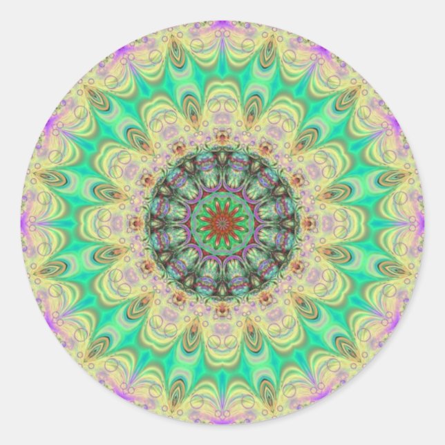 Adesivo Redondo PSYDALA #021 Sticker (Frente)