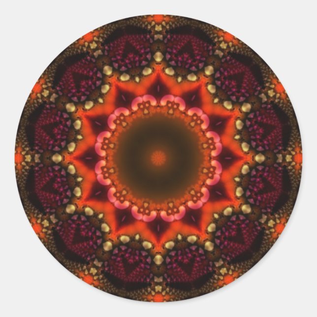 Adesivo Redondo PSYDALA 02 Sticker (Frente)