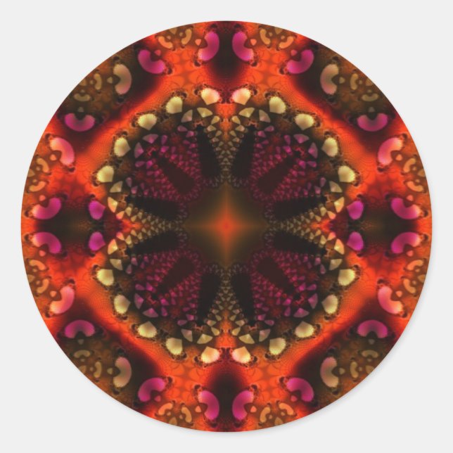 Adesivo Redondo PSYDALA Sticker (Frente)