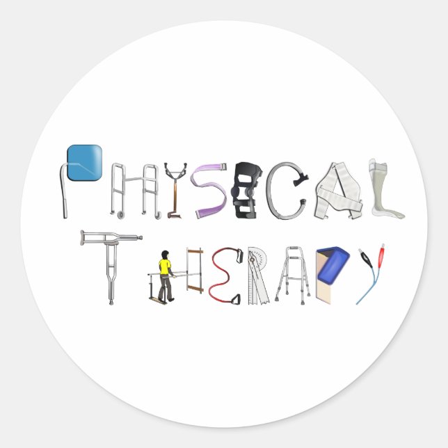 Adesivo Redondo PT no trabalho (Frente)