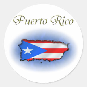 Adesivo Redondo Puerto Rico