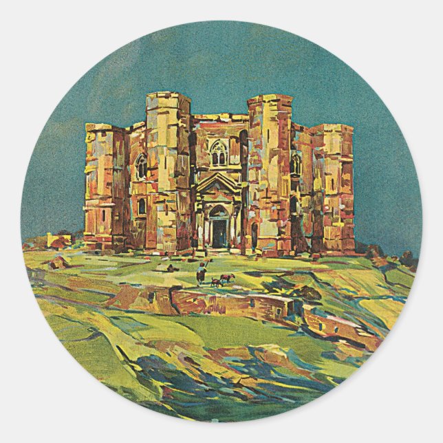 Adesivo Redondo Puglie (Puglia) (Frente)