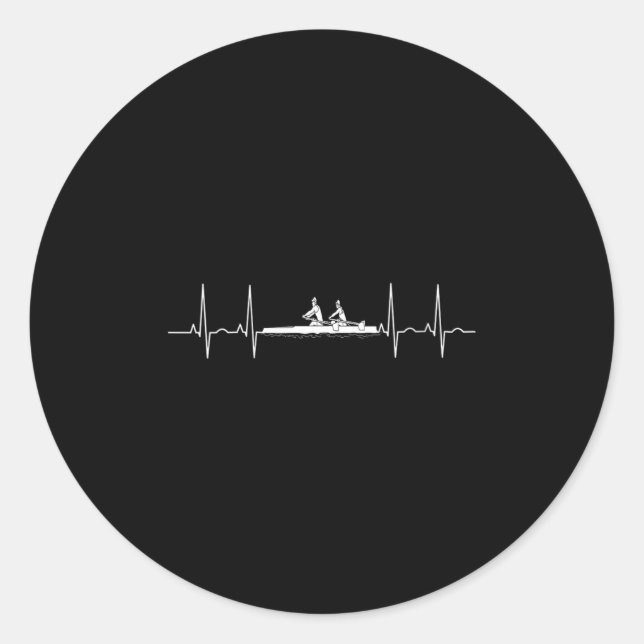 Adesivo Redondo Pulsação De Carros Das Mulheres Traçando Linha De  (Frente)