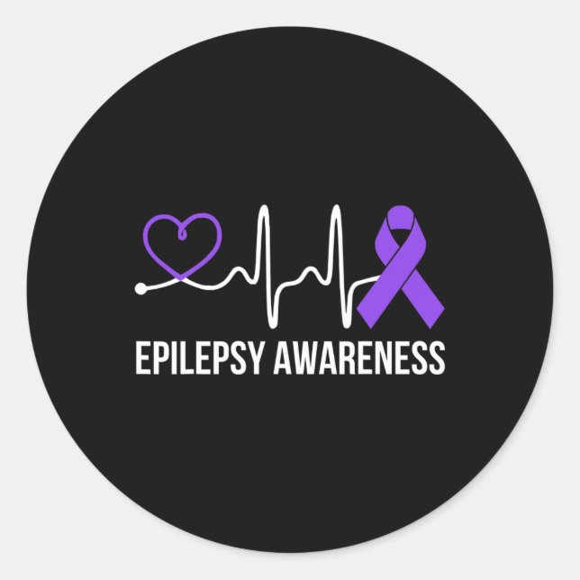 Adesivo Redondo Pulverização Cardíaca Sensibilização Epilepsia Pur (Frente)