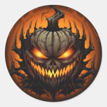 Pumpkin assustador do Halloween