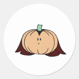 Adesivo Redondo Pumpkin com manchas bonitas