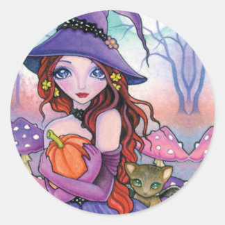 Adesivo Redondo * Pumpkin * Sticker
